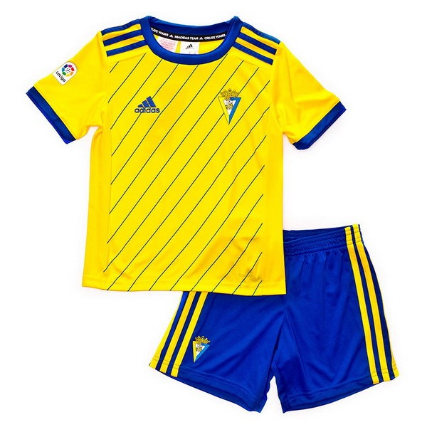 Camiseta Cádiz Replica Primera Ropa Niños 2018/19 Amarillo